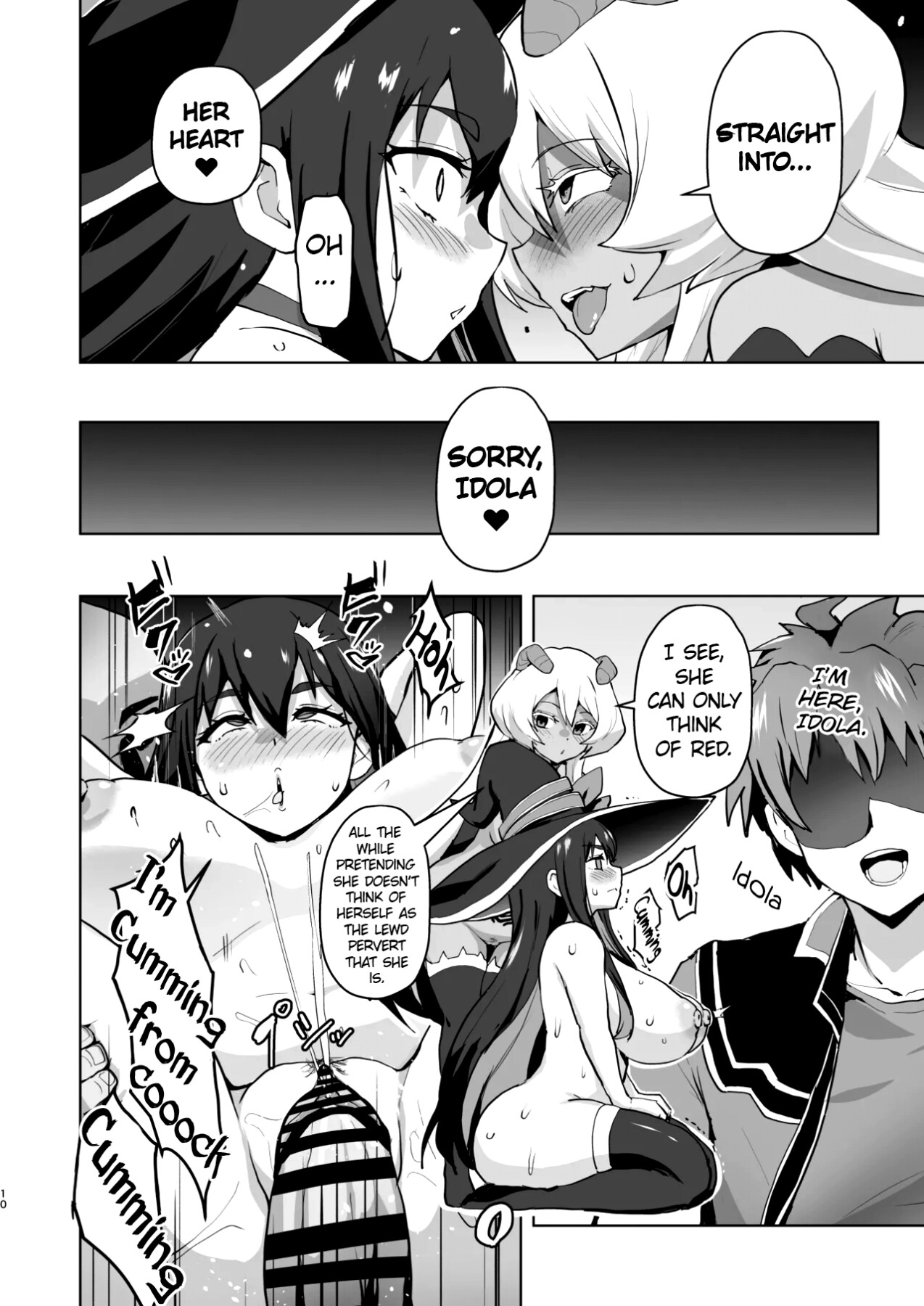 Hentai Manga Comic-Privilege erotic magic, the fall of a happy succubus-Read-9